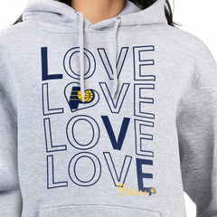 Heather Gray Indiana Pacers G-III 4Her by Carl Banks Women's Basketball Love Fleece Pullover Hoodie | NBA