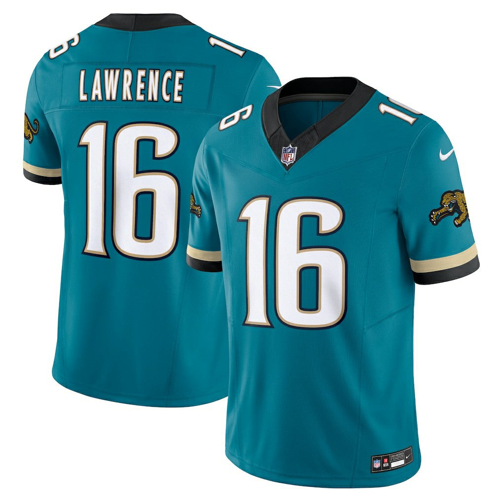 Jacksonville Jaguars Trevor Lawrence  Prowler Throwback Vapor F.U.S.E. Limited Jersey | NFL Sale
