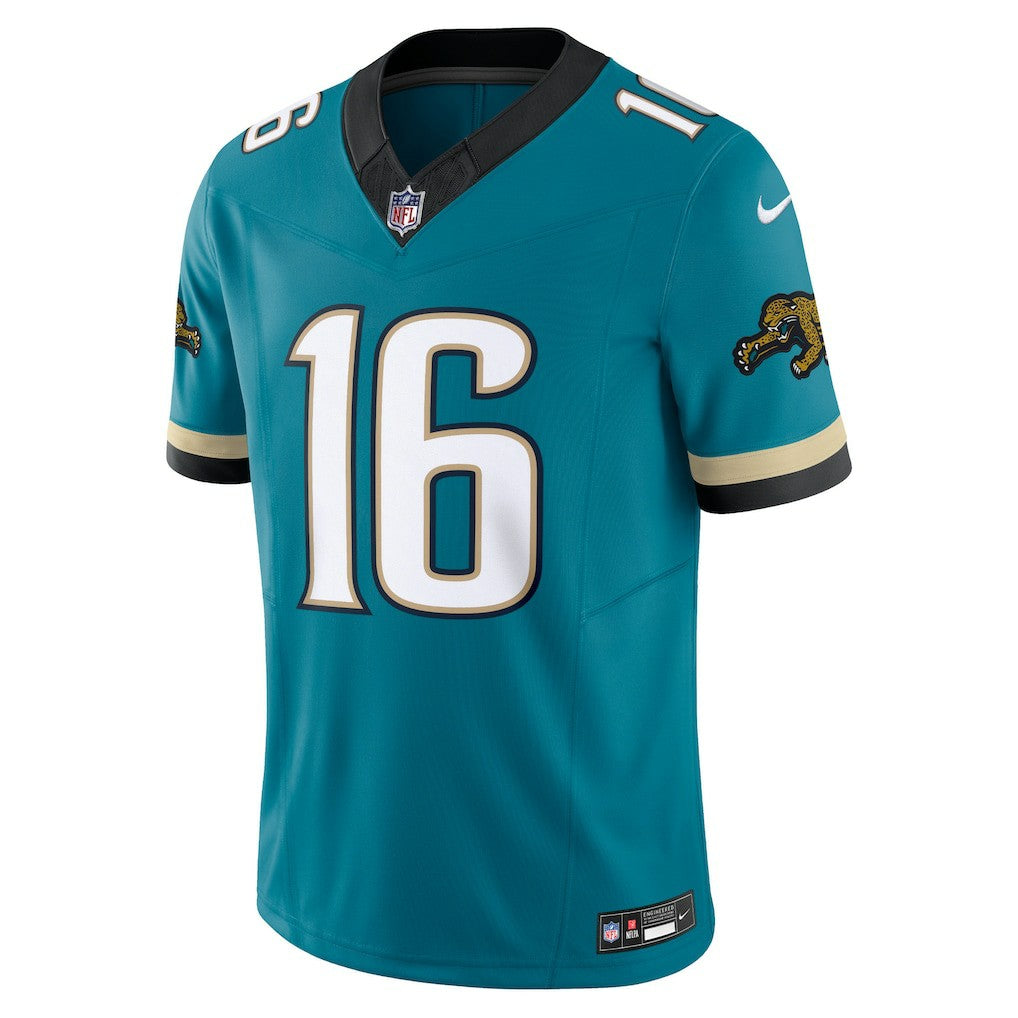 Jacksonville Jaguars Trevor Lawrence  Prowler Throwback Vapor F.U.S.E. Limited Jersey | NFL Sale
