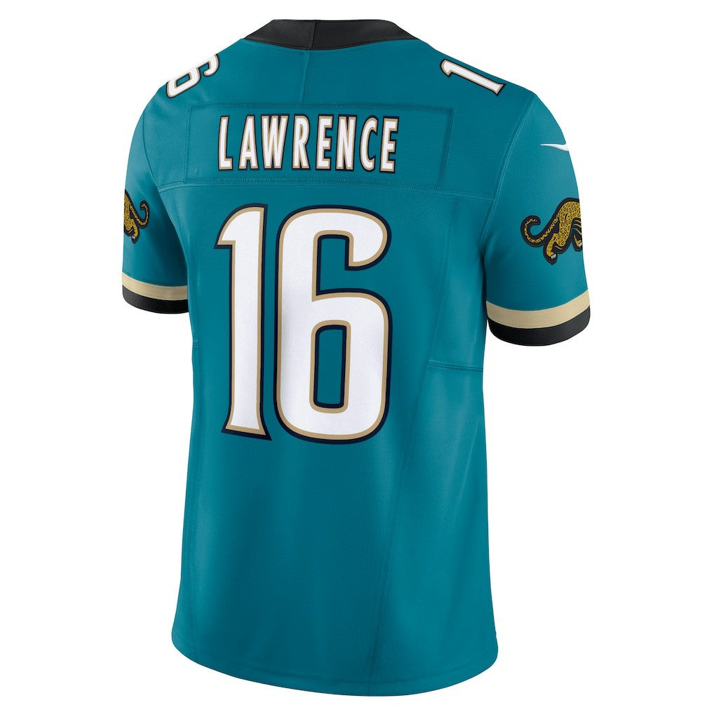 Jacksonville Jaguars Trevor Lawrence  Prowler Throwback Vapor F.U.S.E. Limited Jersey | NFL Sale