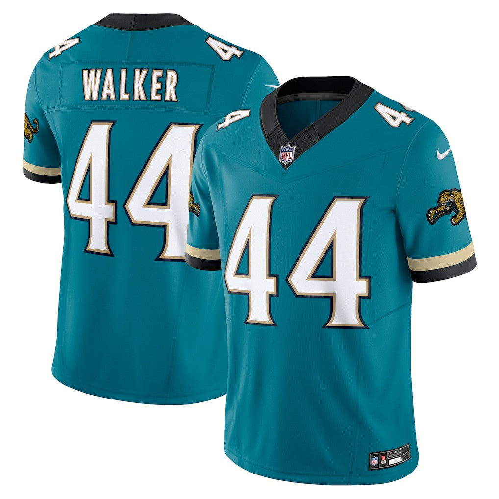 Jacksonville Jaguars Travon Walker  Prowler Throwback Vapor F.U.S.E. Limited Jersey | NFL Hot