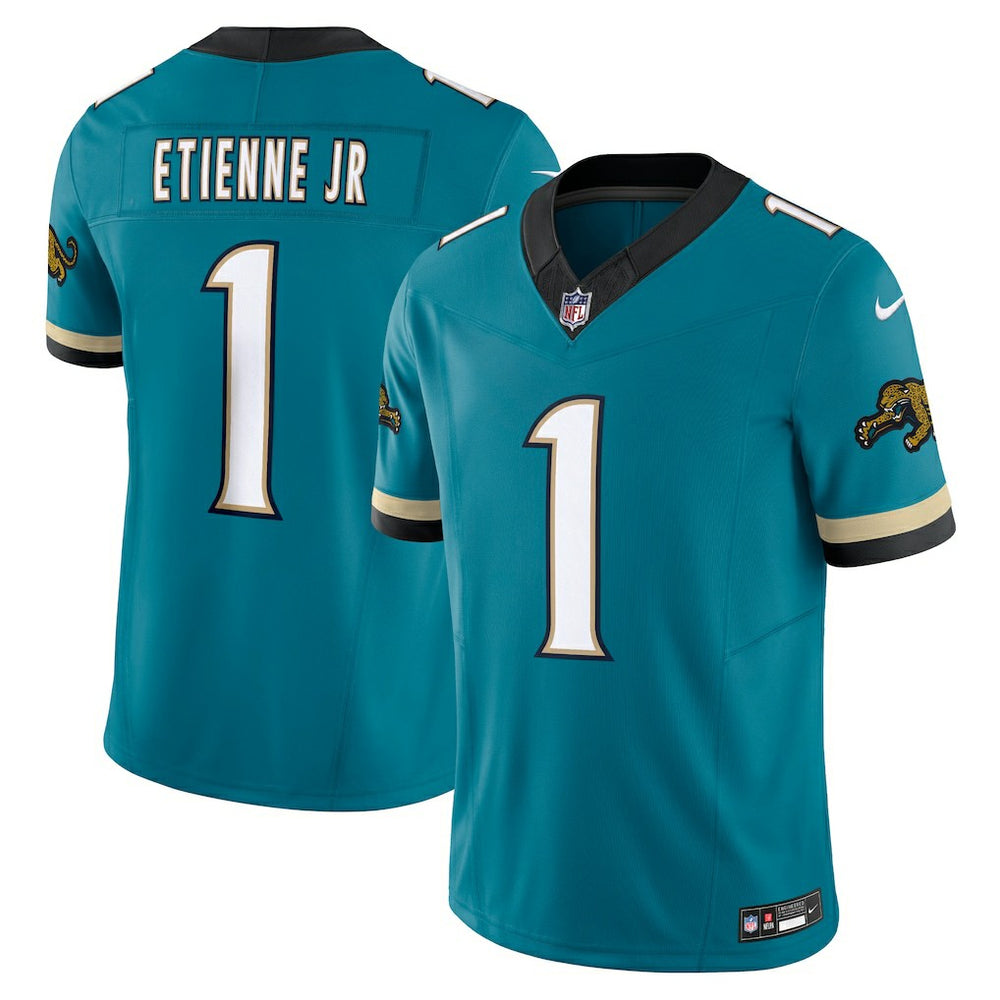 Jacksonville Jaguars Travis Etienne  Prowler Throwback Vapor F.U.S.E. Limited Jersey | NFL New