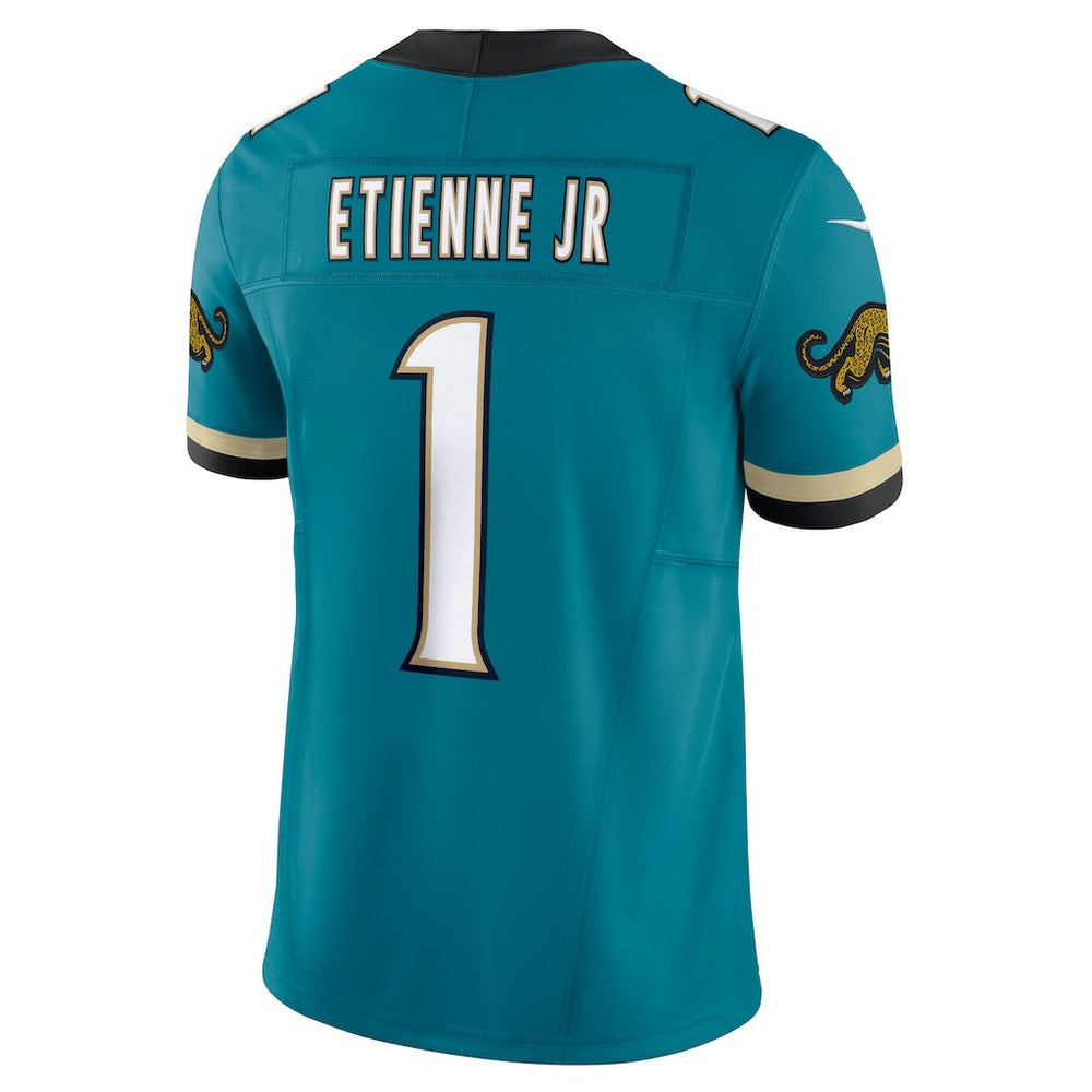 Jacksonville Jaguars Travis Etienne  Prowler Throwback Vapor F.U.S.E. Limited Jersey | NFL New