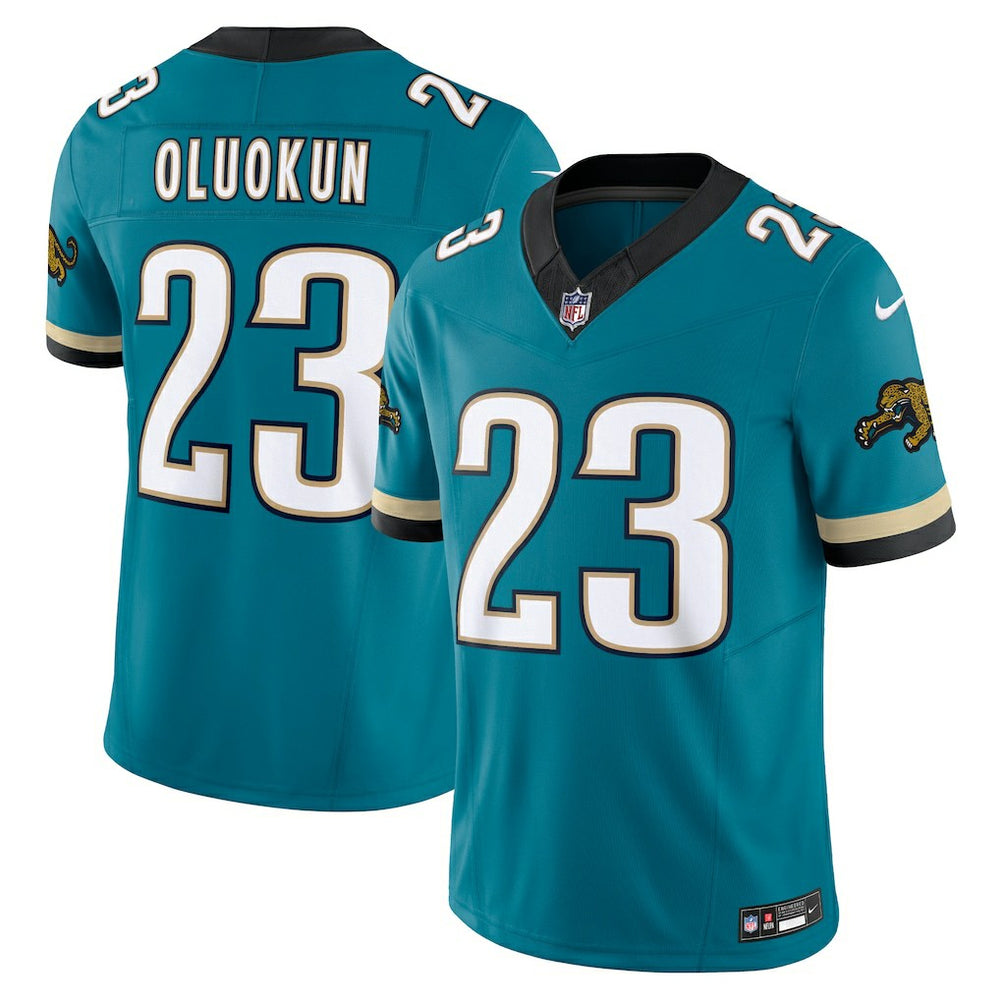 Jacksonville Jaguars Foye Oluokun  Prowler Throwback Vapor F.U.S.E. Limited Jersey | NFL On sale