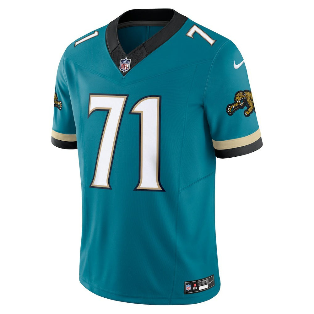 Jacksonville Jaguars Tony Boselli  Prowler Throwback Vapor F.U.S.E. Limited Retired Player Jersey | NFL Outlet