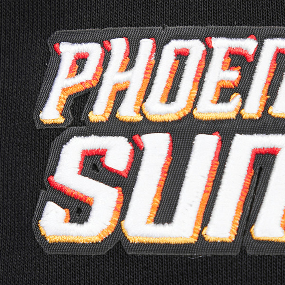 Black Phoenix Suns Pro Standard Women's 2023/24 City Edition Cropped Pullover Hoodie | NBA