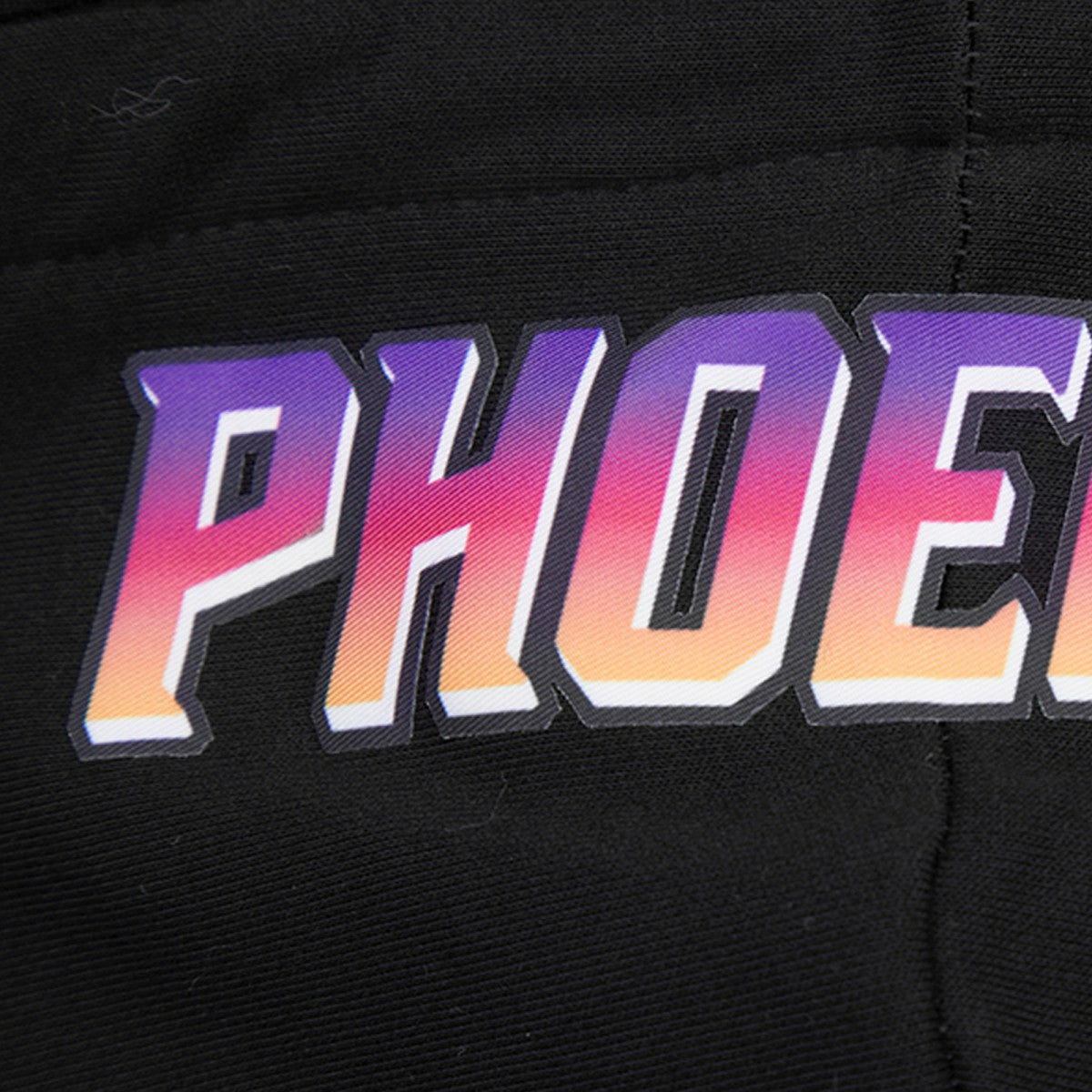 Black Phoenix Suns Pro Standard Women's 2023/24 City Edition Cropped Pullover Hoodie | NBA