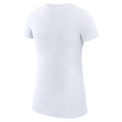 White Oklahoma City Thunder G-III 4Her by Carl Banks Women's Super-Slim Fit Lightweight Basketball Girls T-Shirt | NBA