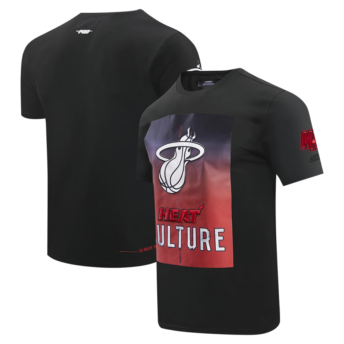 Black Miami Heat Pro Standard 2023 City Edition T-Shirt | NBA