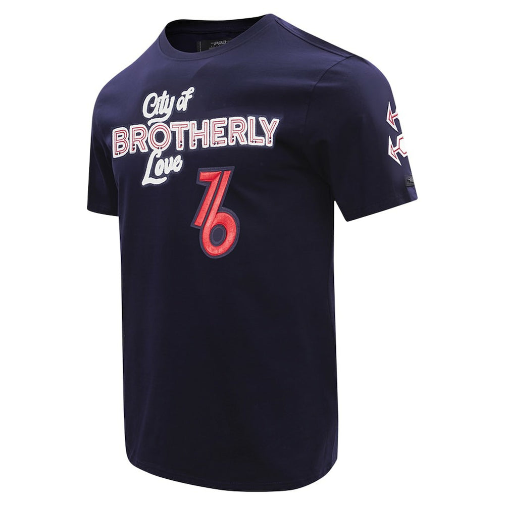 Navy Philadelphia 76ers Pro Standard 2023 City Edition T-Shirt | NBA