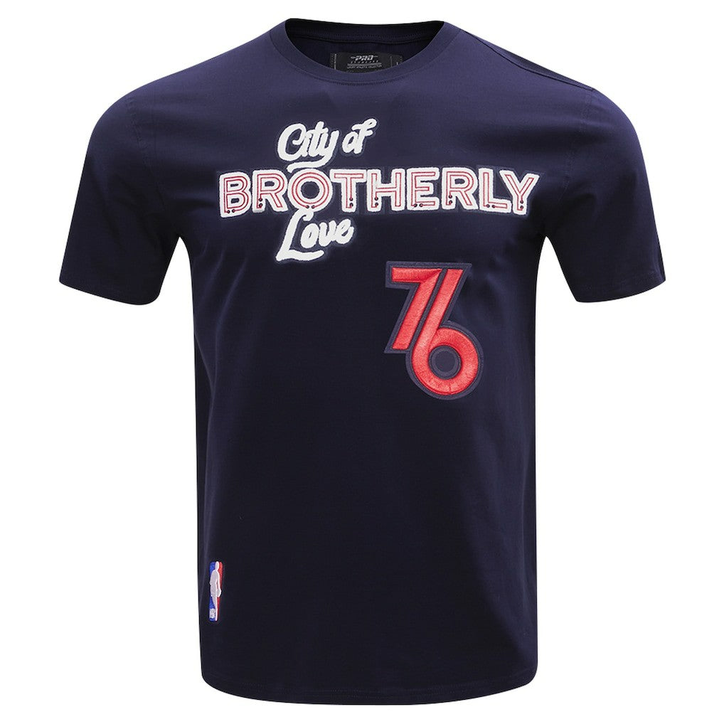 Navy Philadelphia 76ers Pro Standard 2023 City Edition T-Shirt | NBA