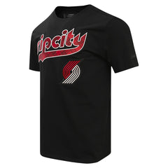 Black Portland Trail Blazers Pro Standard 2023 City Edition T-Shirt | NBA