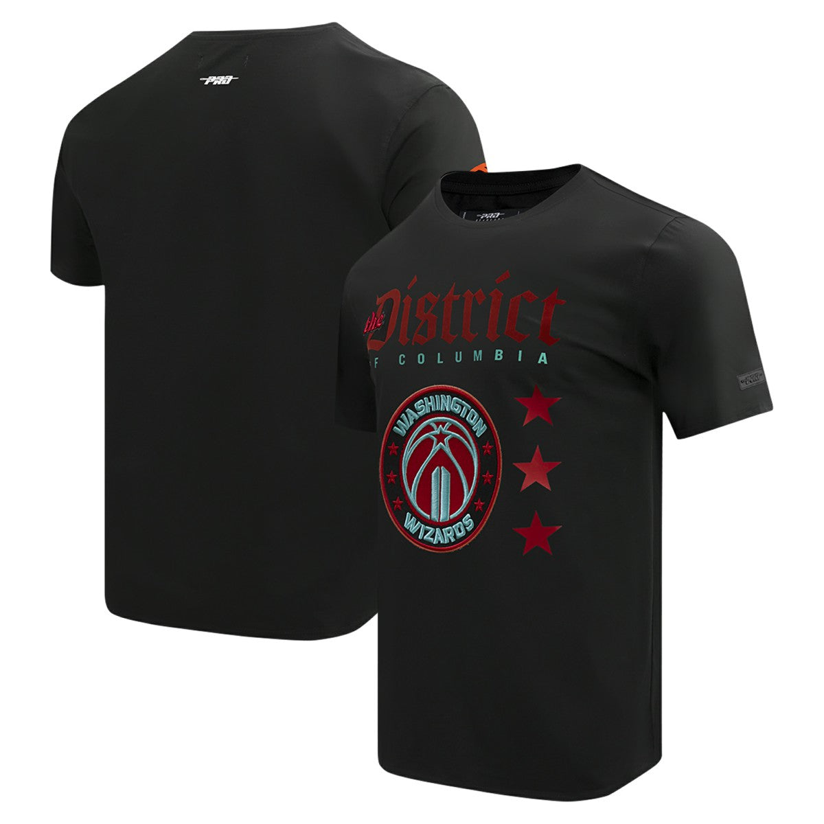 Black Washington Wizards Pro Standard 2023 City Edition T-Shirt | NBA
