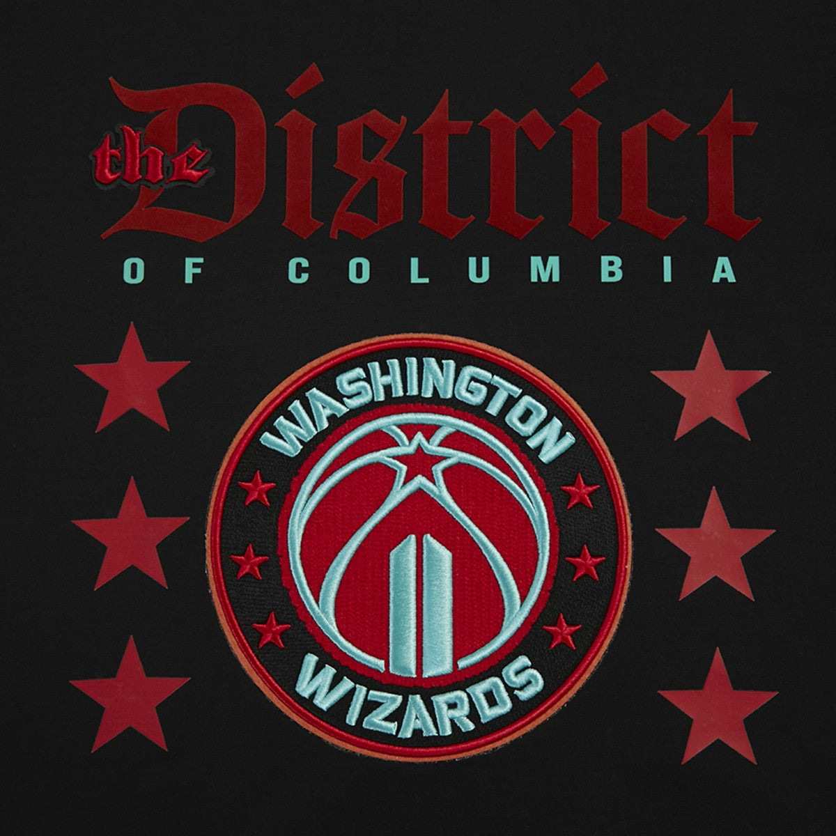 Black Washington Wizards Pro Standard 2023 City Edition T-Shirt | NBA