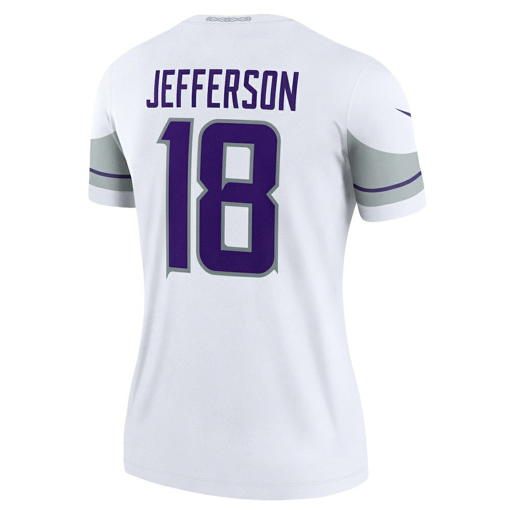 Minnesota Vikings Justin Jefferson  Women's Alternate Legend Player Performance Top | NFL Hot