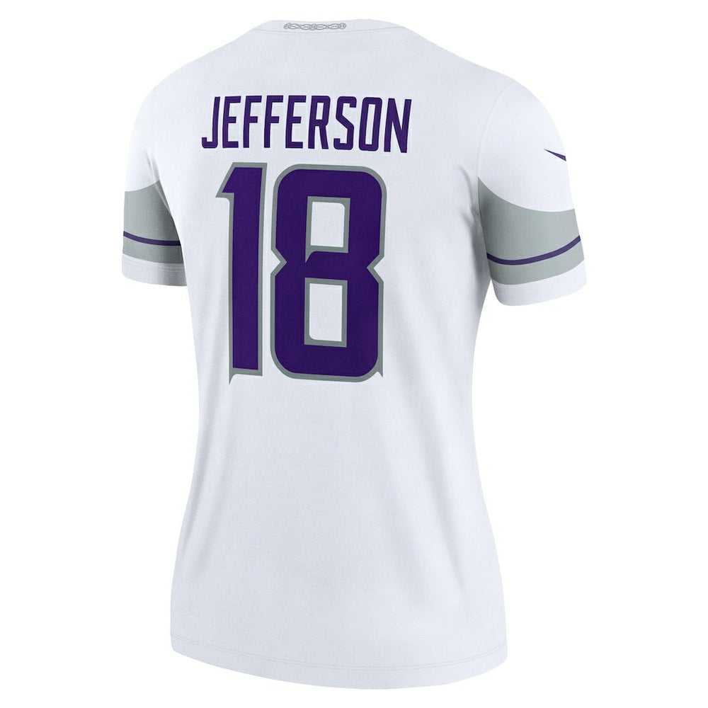 Minnesota Vikings Justin Jefferson  Women's Alternate Legend Player Performance Top | NFL Hot