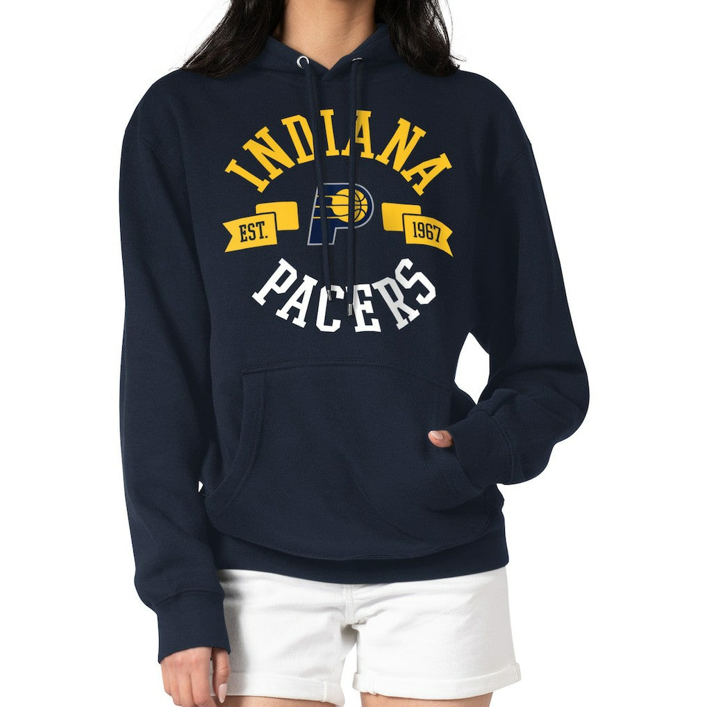 Navy Indiana Pacers G-III 4Her by Carl Banks Women's City Pullover Hoodie | NBA
