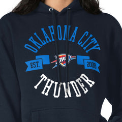 Navy Oklahoma City Thunder G-III 4Her by Carl Banks Women's City Pullover Hoodie | NBA