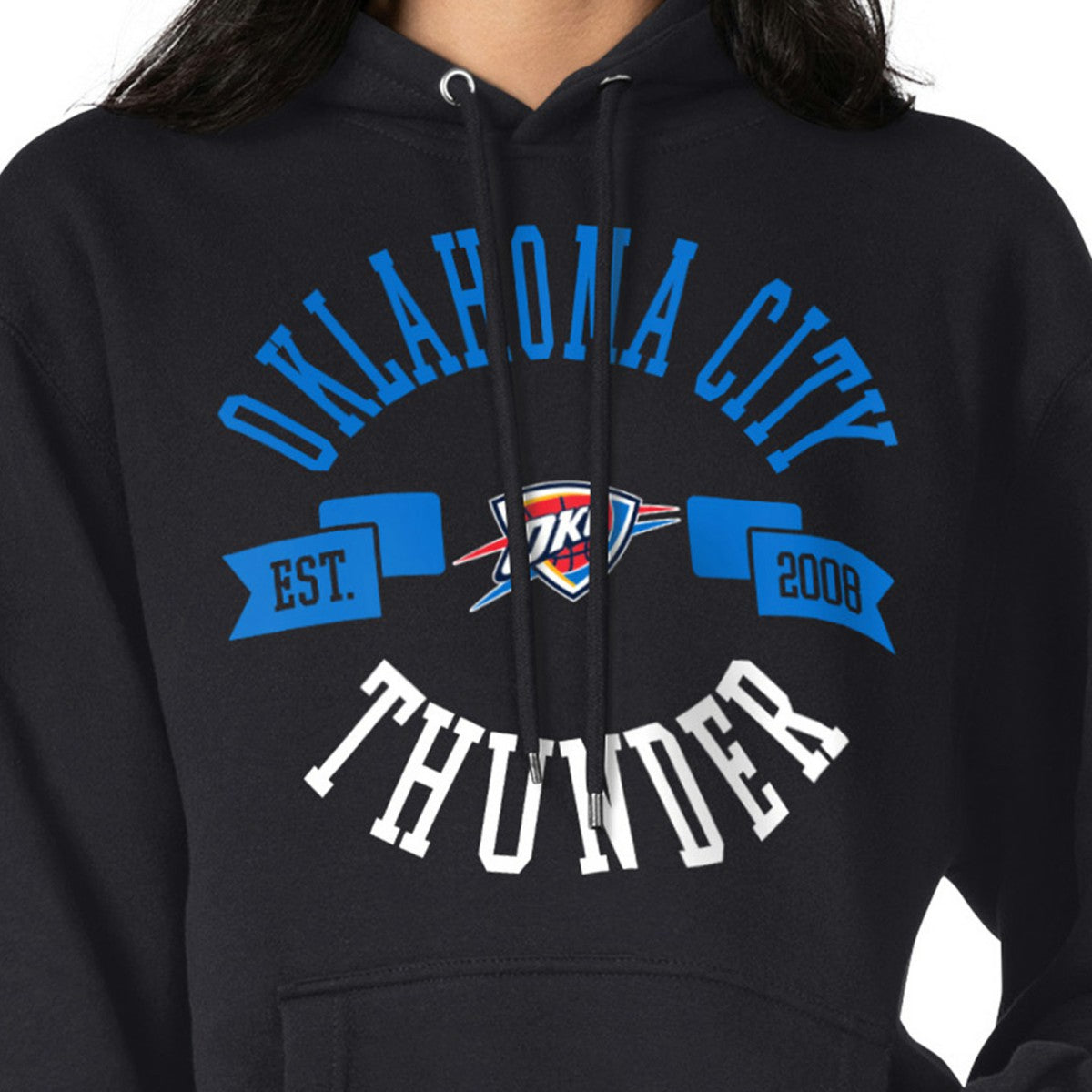 Black Oklahoma City Thunder G-III 4Her by Carl Banks Women's City Pullover Hoodie | NBA
