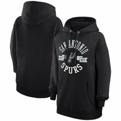 Black San Antonio Spurs G-III 4Her by Carl Banks Women's City Pullover Hoodie | NBA