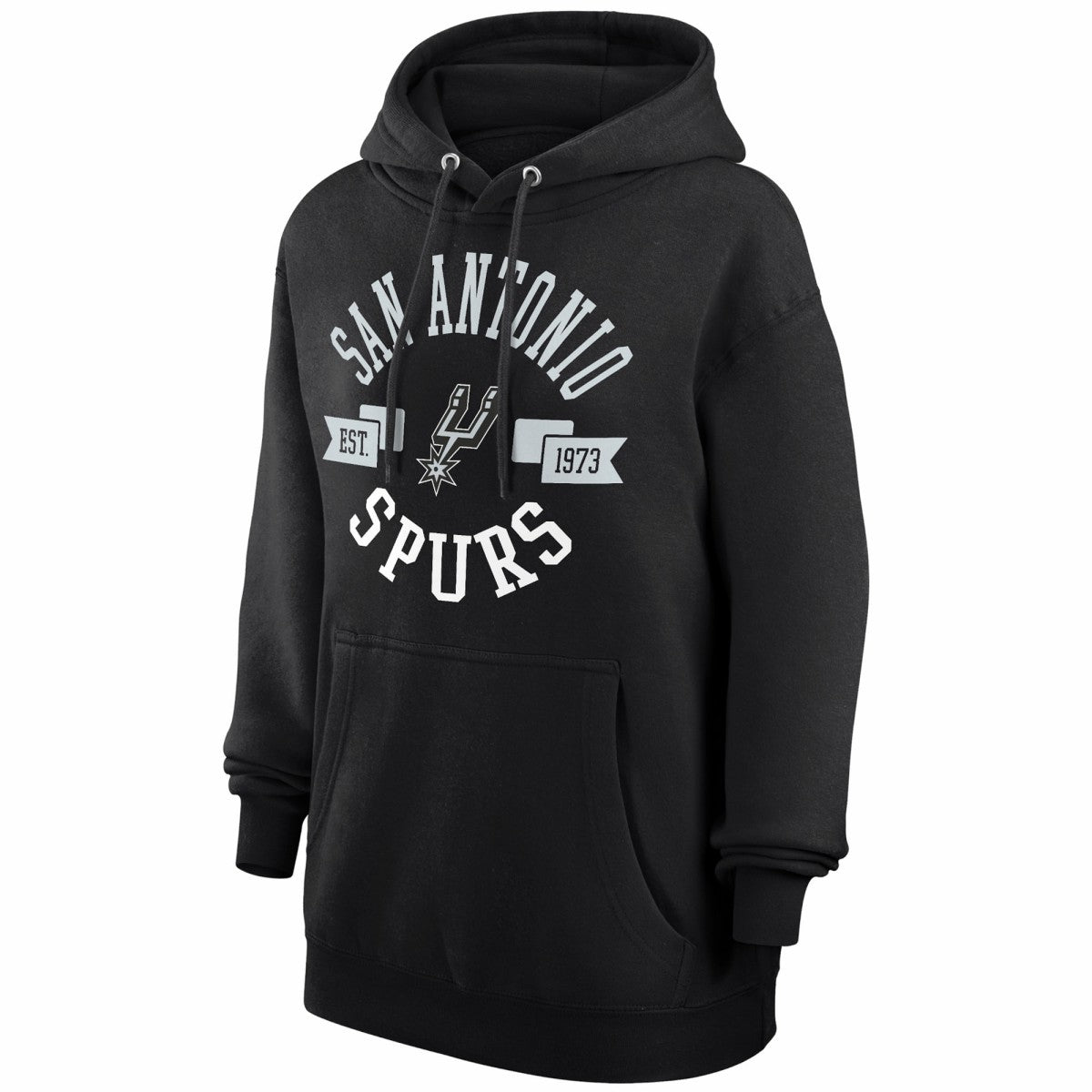 Black San Antonio Spurs G-III 4Her by Carl Banks Women's City Pullover Hoodie | NBA