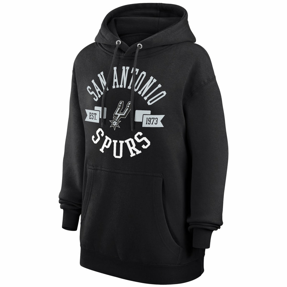 Black San Antonio Spurs G-III 4Her by Carl Banks Women's City Pullover Hoodie | NBA