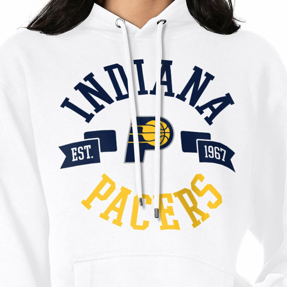 White Indiana Pacers G-III 4Her by Carl Banks Women's City Pullover Hoodie | NBA
