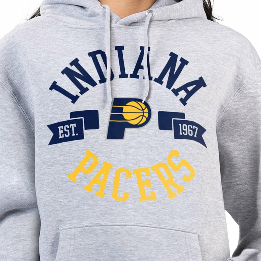 Heather Gray Indiana Pacers G-III 4Her by Carl Banks Women's City Pullover Hoodie | NBA