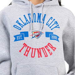 Heather Gray Oklahoma City Thunder G-III 4Her by Carl Banks Women's City Pullover Hoodie | NBA