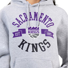 Heather Gray Sacramento Kings G-III 4Her by Carl Banks Women's City Pullover Hoodie | NBA