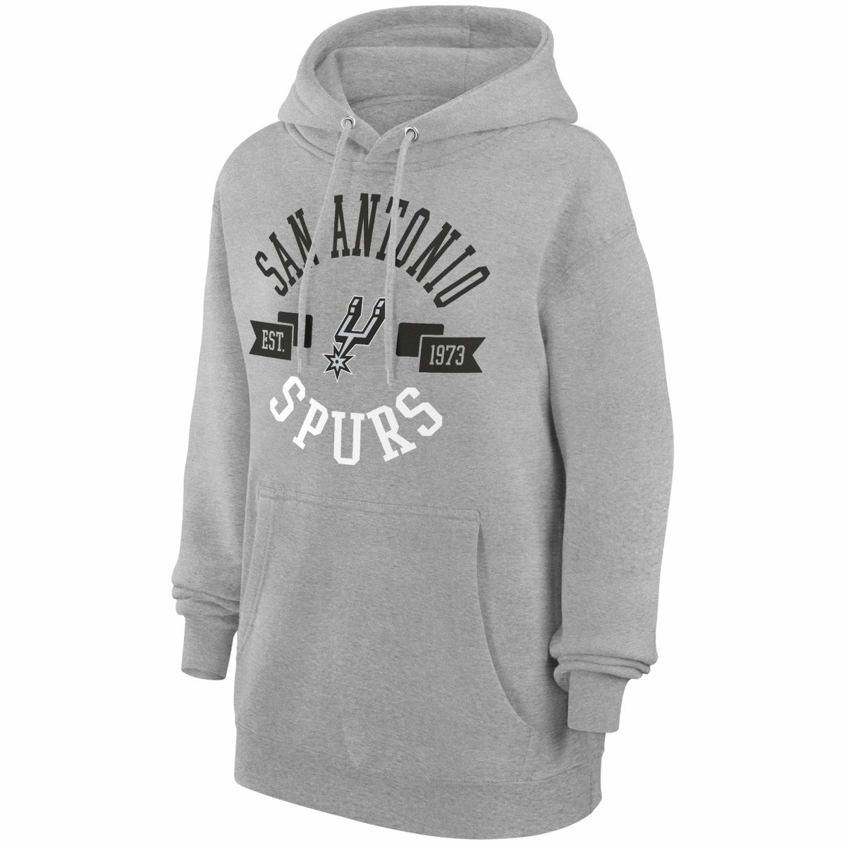 Heather Gray San Antonio Spurs G-III 4Her by Carl Banks Women's City Pullover Hoodie | NBA