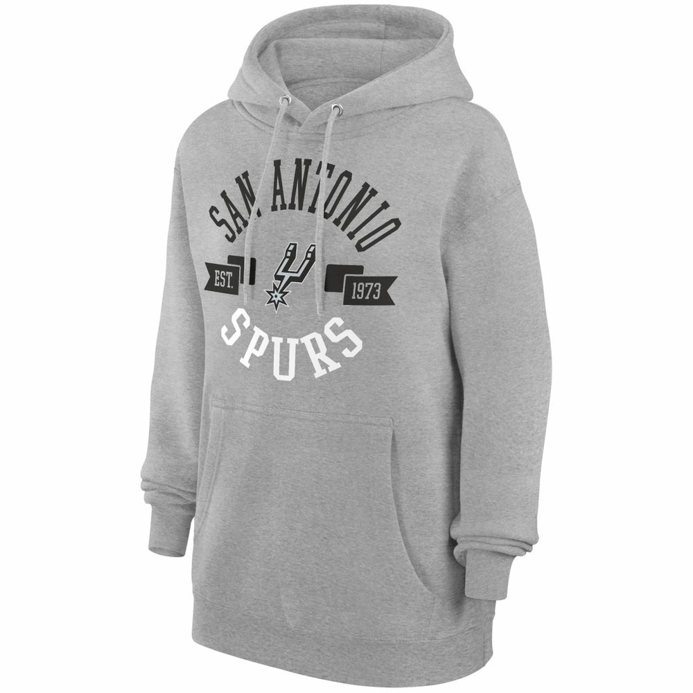 Heather Gray San Antonio Spurs G-III 4Her by Carl Banks Women's City Pullover Hoodie | NBA