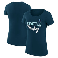 Seattle Kraken G-III 4Her by Carl Banks Women's Super-Slim Fit Lightweight Team Sport T-Shirt -  NHL T-shirts