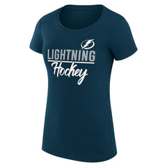 Tampa Bay Lightning G-III 4Her by Carl Banks Women's Super-Slim Fit Lightweight Team Sport T-Shirt -  NHL T-shirts