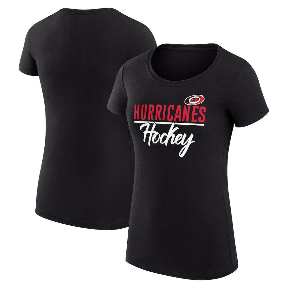 Carolina Hurricanes G-III 4Her by Carl Banks Women's Super-Slim Fit Lightweight Team Sport T-Shirt -  NHL T-shirts
