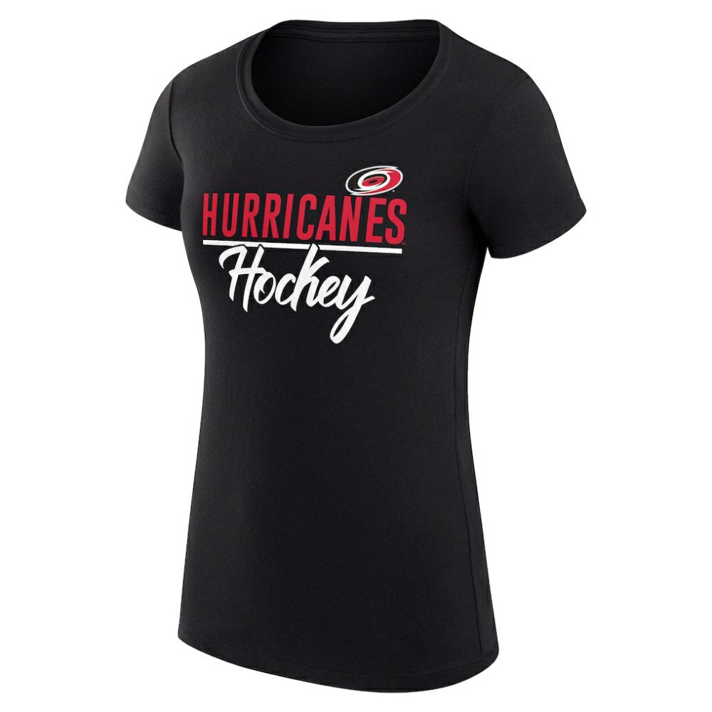 Carolina Hurricanes G-III 4Her by Carl Banks Women's Super-Slim Fit Lightweight Team Sport T-Shirt -  NHL T-shirts