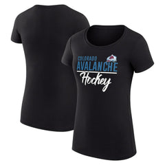 Colorado Avalanche G-III 4Her by Carl Banks Women's Super-Slim Fit Lightweight Team Sport T-Shirt -  NHL T-shirts