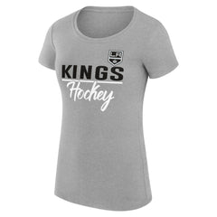 Los Angeles Kings G-III 4Her by Carl Banks Women's Super-Slim Fit Lightweight Team Sport T-Shirt -  NHL T-shirts