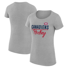 Montreal Canadiens G-III 4Her by Carl Banks Women's Super-Slim Fit Lightweight Team Sport T-Shirt -  NHL T-shirts