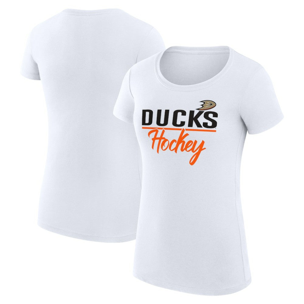 Anaheim Ducks G-III 4Her by Carl Banks Women's Super-Slim Fit Lightweight Team Sport T-Shirt -  NHL T-shirts