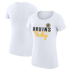 Boston Bruins G-III 4Her by Carl Banks Women's Super-Slim Fit Lightweight Team Sport T-Shirt -  NHL T-shirts