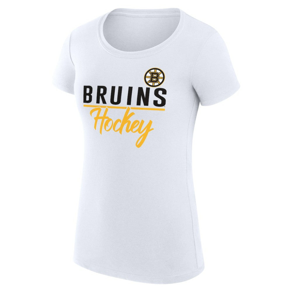 Boston Bruins G-III 4Her by Carl Banks Women's Super-Slim Fit Lightweight Team Sport T-Shirt -  NHL T-shirts