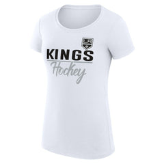 Los Angeles Kings G-III 4Her by Carl Banks Women's Super-Slim Fit Lightweight Team Sport T-Shirt -  NHL T-shirts