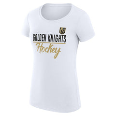 Vegas Golden Knights G-III 4Her by Carl Banks Women's Super-Slim Fit Lightweight Team Sport T-Shirt -  NHL T-shirts