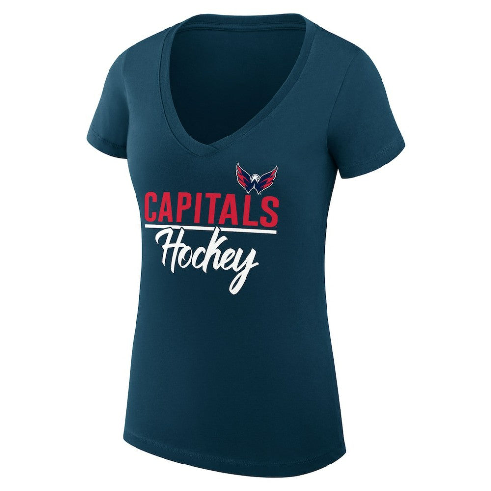 Washington Capitals G-III 4Her by Carl Banks Women's Super-Slim Fit Lightweight Graphic T-Shirt -  NHL T-shirts