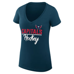Washington Capitals G-III 4Her by Carl Banks Women's Super-Slim Fit Lightweight Graphic T-Shirt -  NHL T-shirts