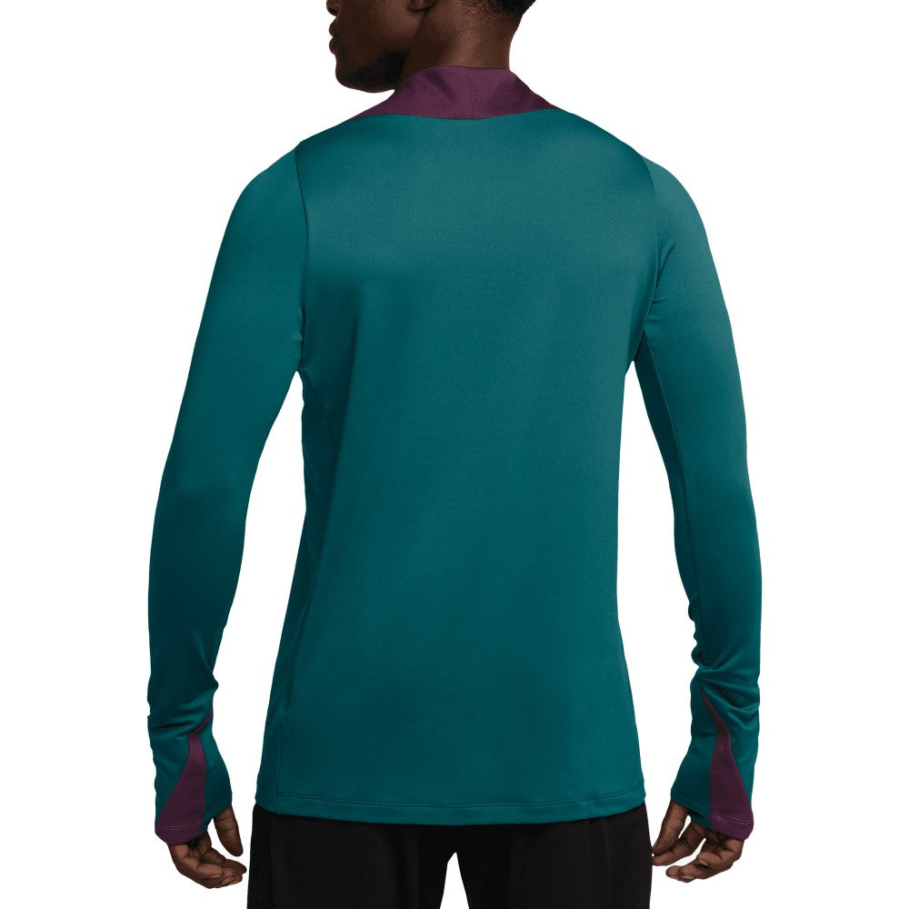 Paris Saint-Germain 2024/25 Strike Drill Performance Quarter-Zip Long Sleeve Top