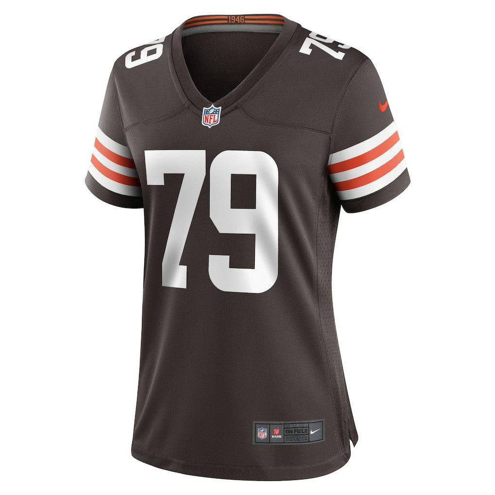 Cleveland Browns Dawand Jones  Women's Team Game Jersey | NFL Discount