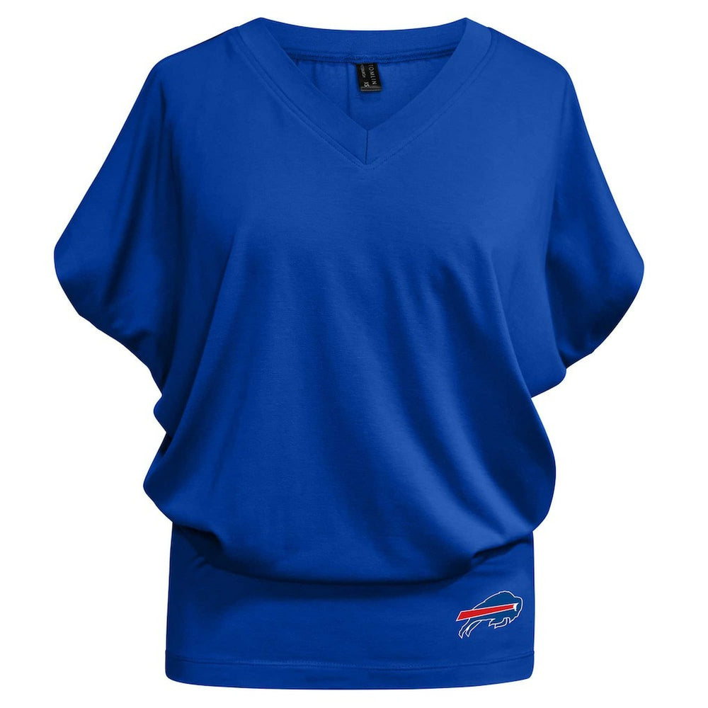 Buffalo Bills Kiya Tomlin Women's Blousy V-Neck T-Shirt | NFL Near me
