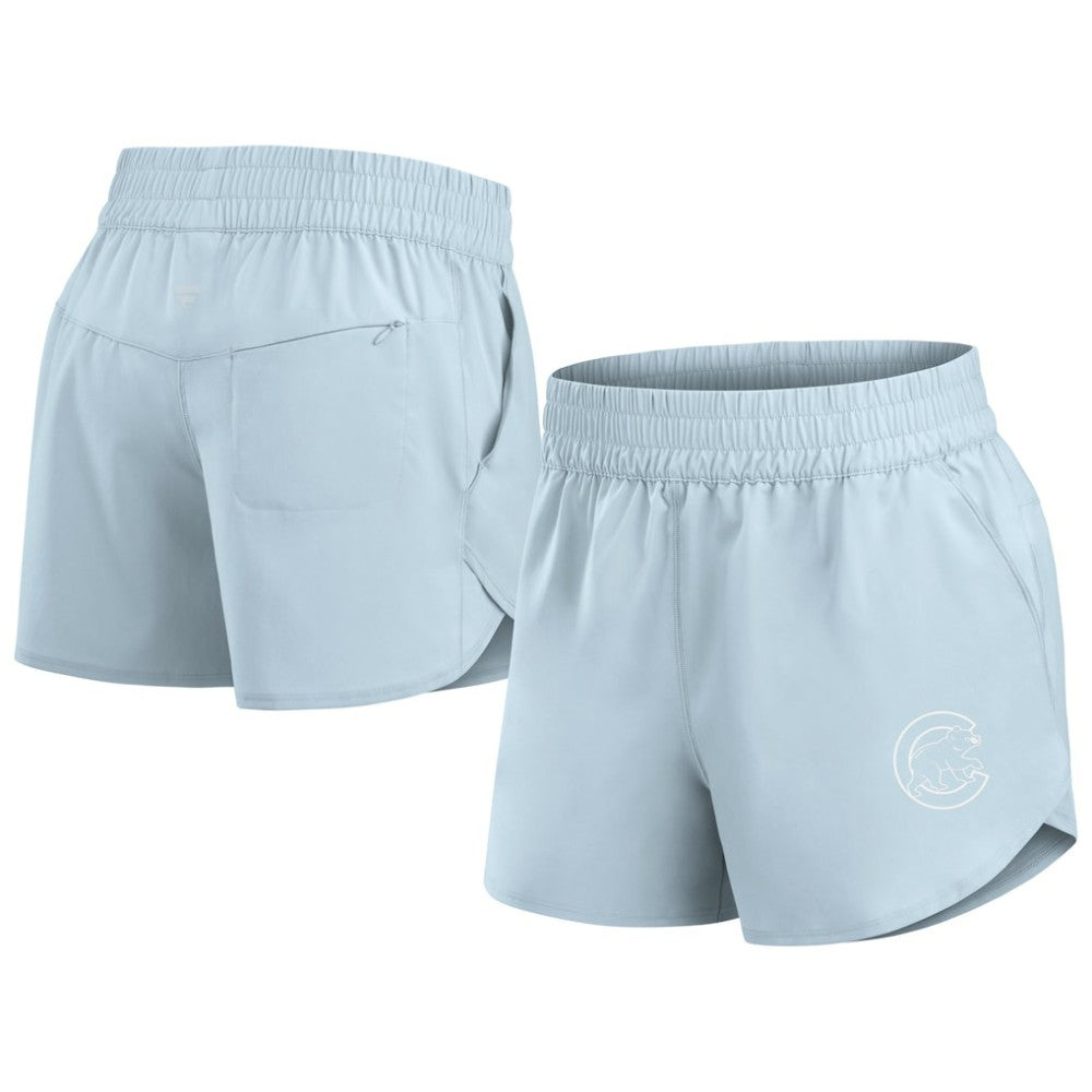 Chicago Cubs Fanatics Women's Studio Woven Vibe Shorts - MLB Shorts